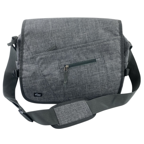 Qipi Messenger Bag Satchel Shoulder Bag for Men & Women 15.6” Laptop Pocket - Picture 1 of 15